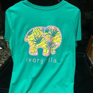 Ivory Ella green shirt